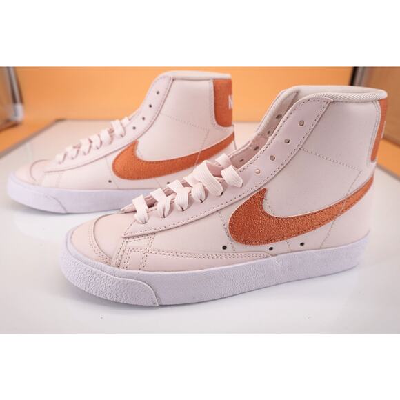 Nike Blazer Mid 77 Ess Soft Pink Copper basketbal Sneakers Trainers Size 5.5 New - Picture 8 of 8